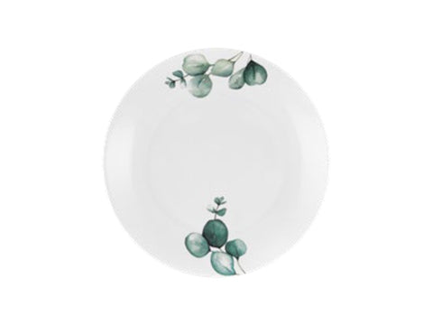 set tavola 18 pz piatti sempreverde la porcellana bianca