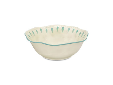 insalatiera Domitilla verde acqua ø24 cm rose&tulipani