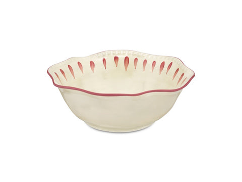 insalatiera Domitilla magenta ø24 cm rose&tulipani