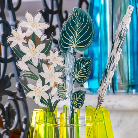 Giglio Bianco Grande Funny Flowers Vesta