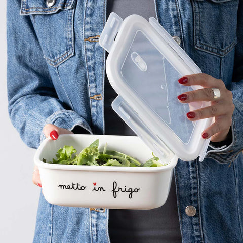 Contenitore in gres Metto in frigo - tg. L