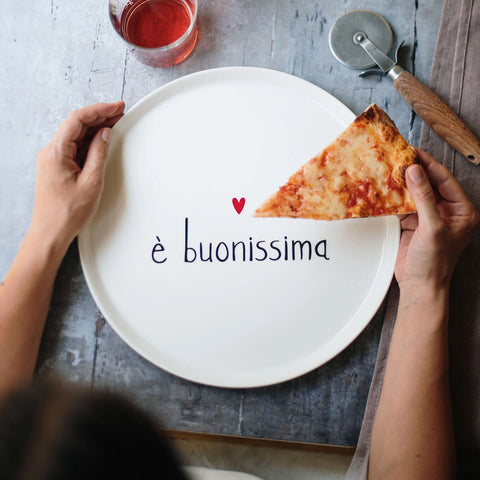 Piatto pizza E' buonissima