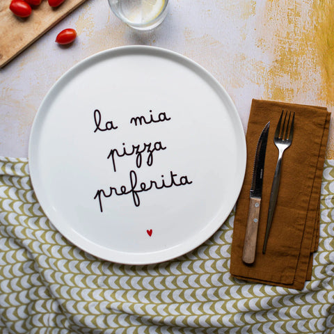 Piatto pizza La mia pizza preferita