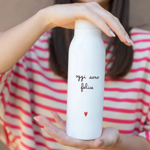 Borraccia termica Oggi sono felice