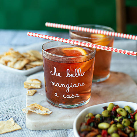 Bicchiere acqua Che bello mangiare a casa SIMPLE DAY