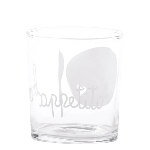 Bicchiere acqua Buon Appetito
