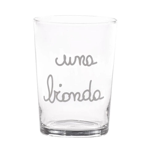 Bicchieri birra Una Bionda