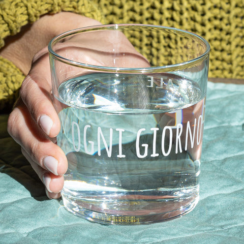 Bicchiere acqua  Giorno Speciale SIMPLE DAY