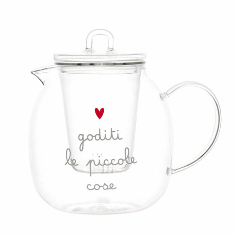Teiera Goditi le piccole cose - 1000 ml da Simple Day