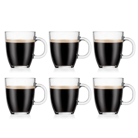 set 6 tazze in vetro, 0,35 l Bodum
