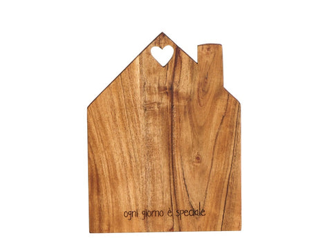 Tagliere casa ogni giorno è speciale 23x30