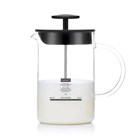 Montalatte con manico in vetro 0.25 l Bodum