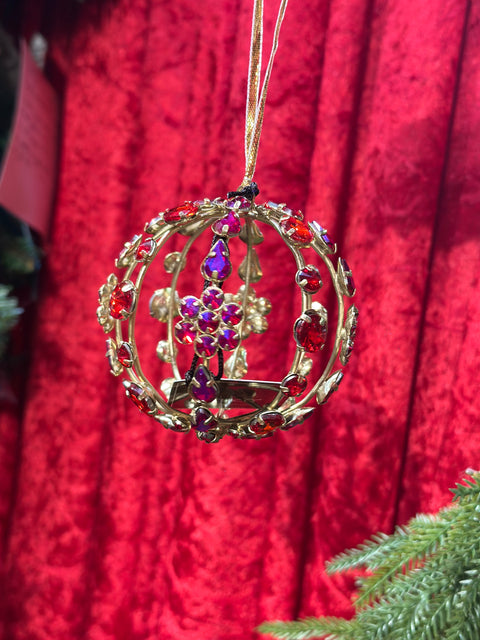 Decorazione per albero palla