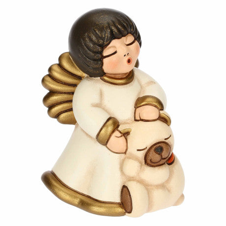 ANGELO CON TEDDY SEDUTO