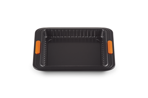 Tortiera quadrata con base removibile 23 cm