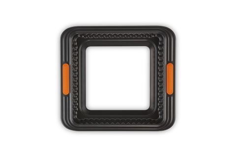 Tortiera quadrata con base removibile 23 cm