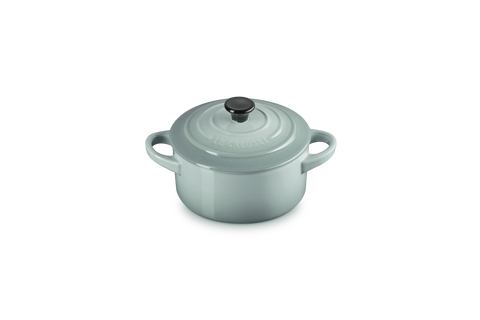 Mini cocotte rotonda in gres vetrificato sea salt Le creuset