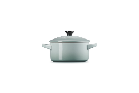Mini cocotte rotonda in gres vetrificato sea salt Le creuset