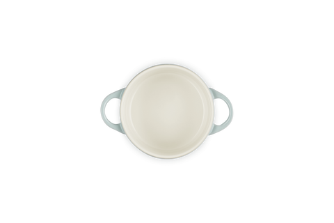 Mini cocotte rotonda in gres vetrificato sea salt Le creuset