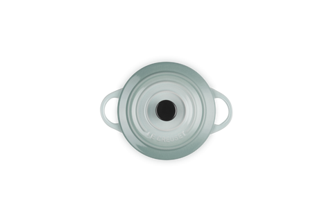 Mini cocotte rotonda in gres vetrificato sea salt Le creuset