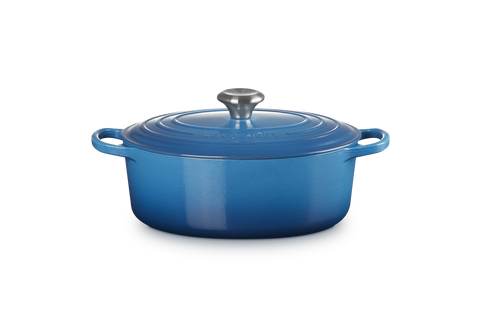 Cocotte ovale blu marsiglia Ø 29