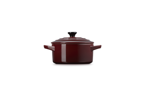 Mini cocotte rotonda in gres vetrificato garnet Le creuset