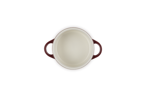 Mini cocotte rotonda in gres vetrificato garnet Le creuset