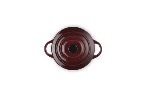 Mini cocotte rotonda in gres vetrificato garnet Le creuset