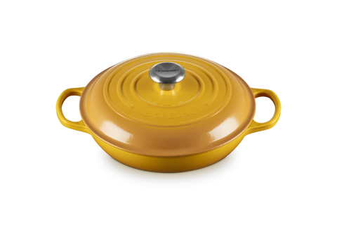 Tegame basso Evolution in ghisa vetrificata 26 cm nectar Le Creuset