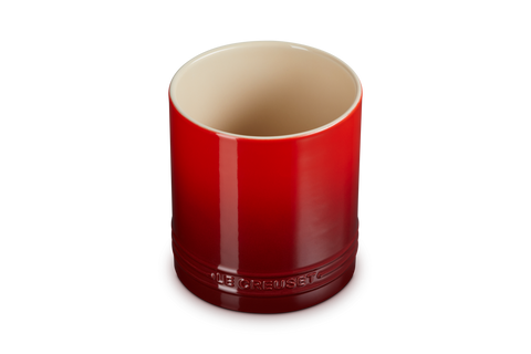 Contenitore spatole 1.1 L Evolution in gres vetrificato ciliegia Le Creuset