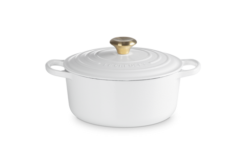 Cocotte rotonda Evolution in ghisa vetrificata 24 cm Le creuset