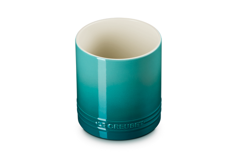 Contenitore spatole 1.1 L Evolution in gres vetrificato bleu riviera Le Creuset
