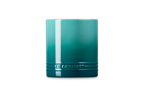 Contenitore spatole 1.1 L Evolution in gres vetrificato bleu riviera Le Creuset