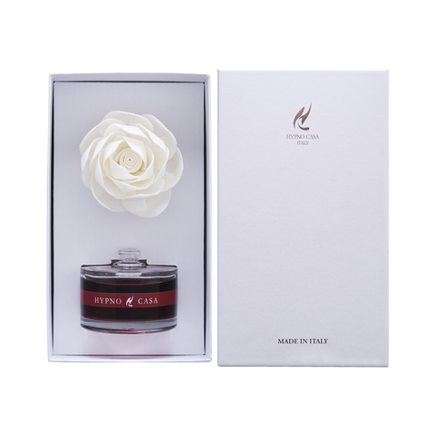 Diffusore con fiore Rosa Mosto d’Autunno 100 ml