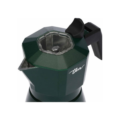 Thun – Caffettiera per Induzione Verde in Alluminio – Artemis