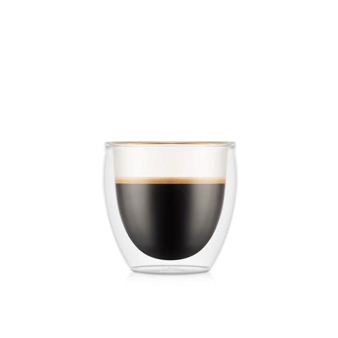 Set 2 bicchieri, doppia parete, 0,08 l Bodum