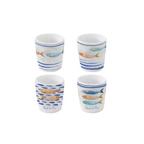 Set 4 bicchierini caffè Easy life