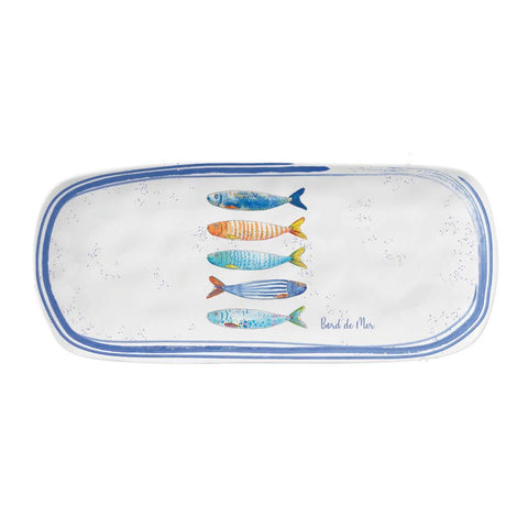 Vassoio da portata in porcellana Bord de mer Easy life