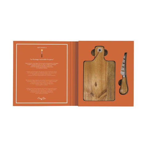 Set tagliere e coltello formaggio Easy life
