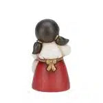 Donna con frutta Presepe classico variante rossa Thun