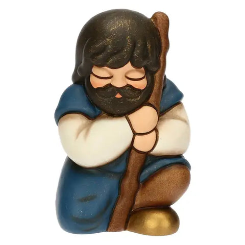 Pellegrino in ceramica presepe classico