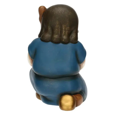 Pellegrino in ceramica presepe classico