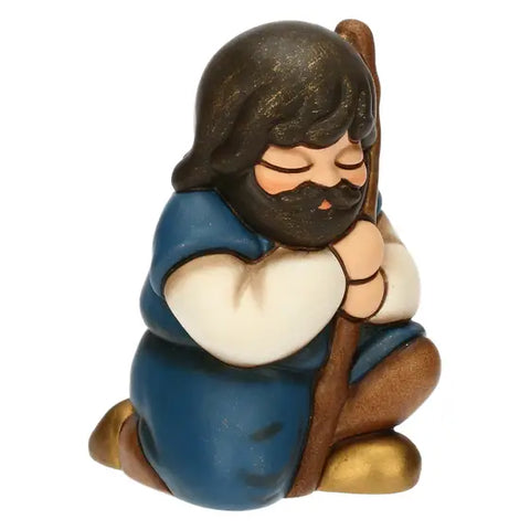 Pellegrino in ceramica presepe classico