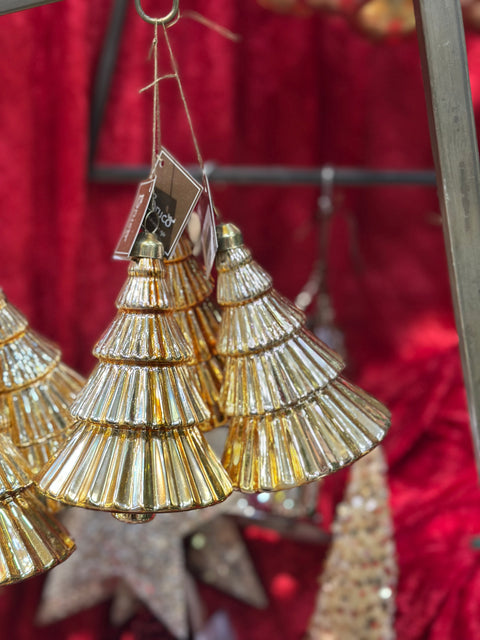 Decorazione albero in vetro