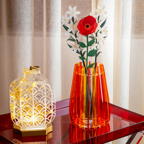 Vaso Piccolo Iride Arancio Vesta