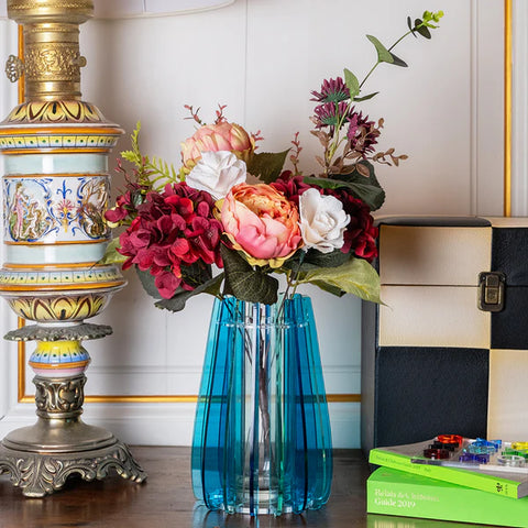 Vaso Piccolo Iride Blu Vesta