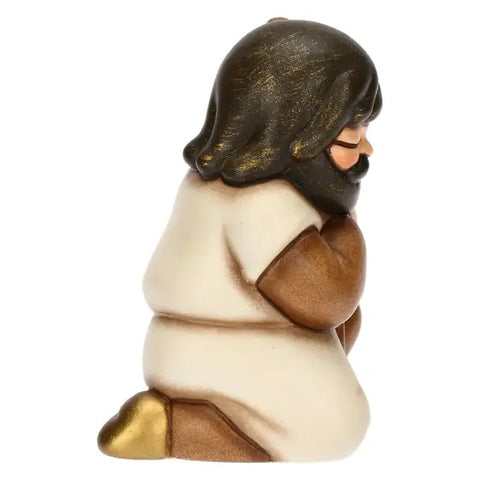 Pellegrino in ceramica presepe classico