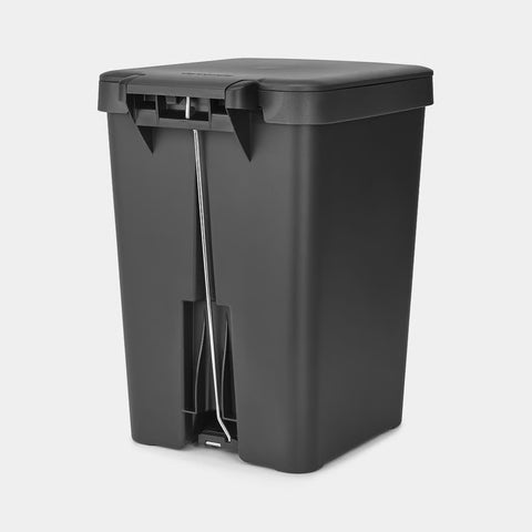 Pattumiera a pedale StepUp nero 25 lt Brabantia