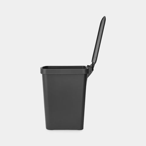Pattumiera a pedale StepUp nero 25 lt Brabantia