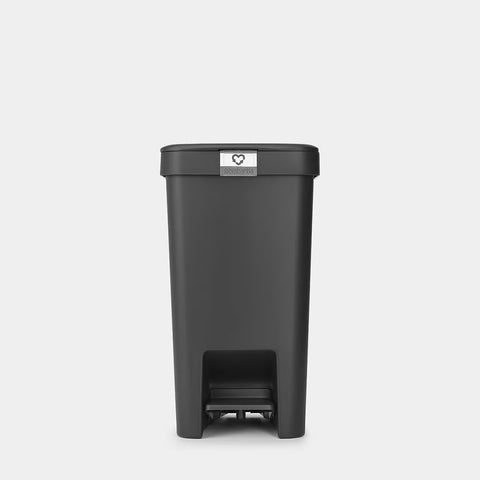 Pattumiera a pedale StepUp 16 lt nero Brabantia